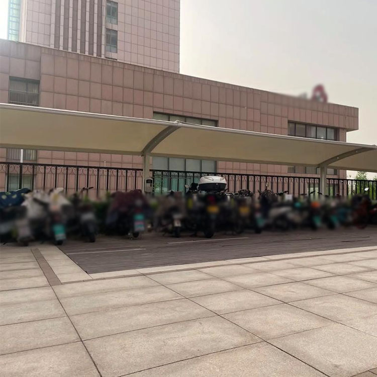 五华县膜结构电动车棚